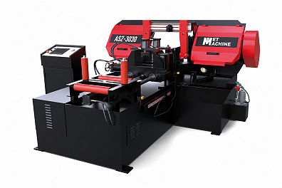 Автоматический ленточнопильный станок с поворотной рамой MetMachine ASZ3030-NL0ST0