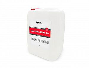 Масло моторное DALI OIL 10W-40 20л. (Полусинтетическое)